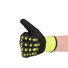 Hespax OEM Anti-Ipact TPR Сварные перчатки нитрило